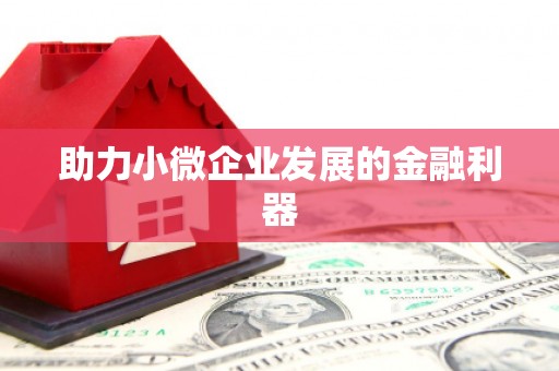 钦州助力小微企业发展的金融利器