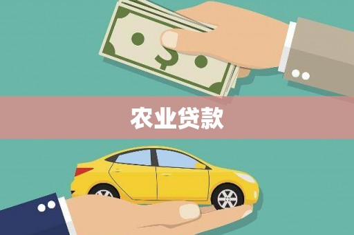 钦州农业贷款
