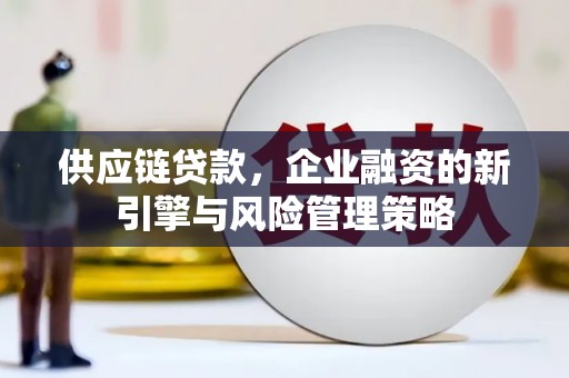 钦州供应链贷款，企业融资的新引擎与风险管理策略