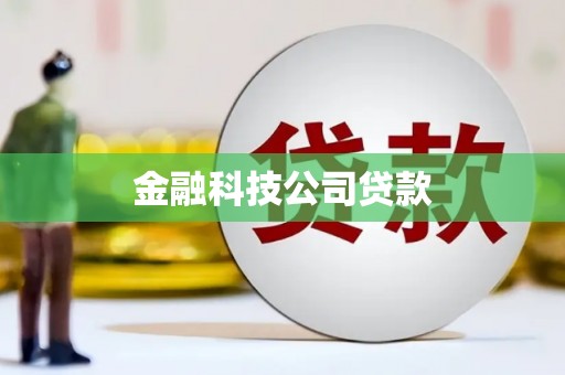 钦州金融科技公司贷款